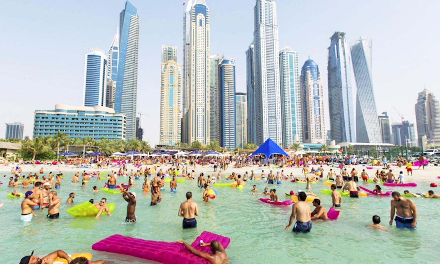 Urban Panda Hostel Marina Dubai Exterior foto